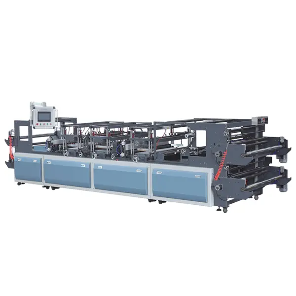 High speed buffer any point cut off air column coiled material machine