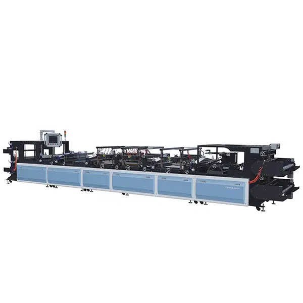 High speed buffering air column winder with arbitrary point break