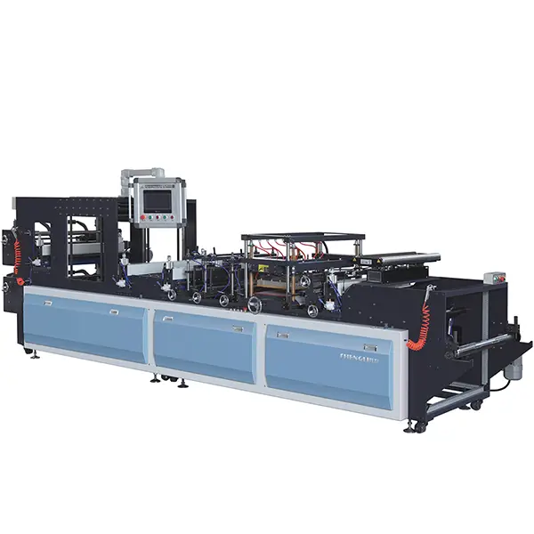 High-speed non-stop receiving hoist bubble machine