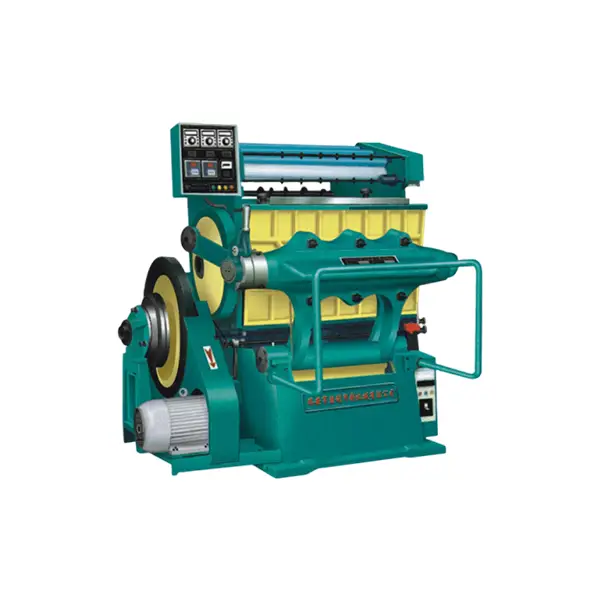 Plain pressured warm printing cutting machine