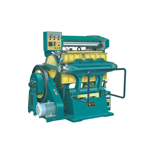 Plain pressured warm printing cutting machine